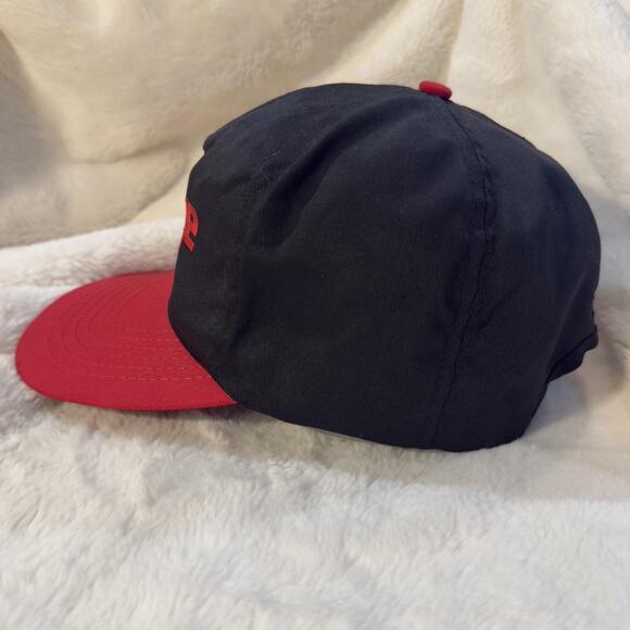 Vintage Dodge Hat Cap Snap Back One Size Black Red Mopar Men Embroidered 90s USA - Picture 2 of 7